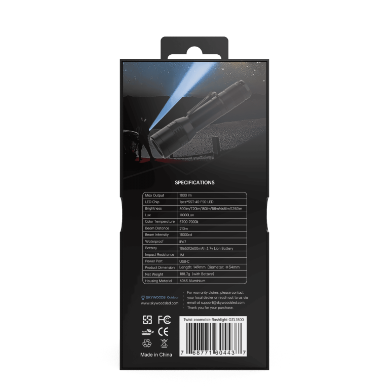 Skywoods retail packaging